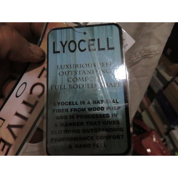 Directives Lyocell Sleeveless Sheath Maxi Dress in Cream with pockets size Large - Picture 10 of 10